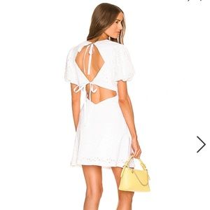 NWT Free People “Apricot Rose Mini Dress”